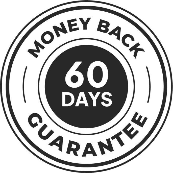 Virilix 30-day money-back guarantee badge